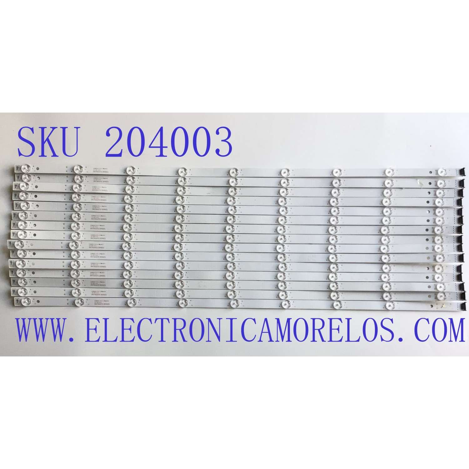 KIT DE LEDS PARA TV SONY (( INCOMPLETO 15 PZ, ORIGINALMENTE CONSTA DE 16 PZ )) / NUMERO DE PARTE SN75D2372 30X9(D) / E330254 XYS-14 / B2743FC / PANEL YDCM075DC11 / MODELO XR-75X90K / XR75X90K